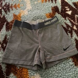 Nike Pro spandex shorts